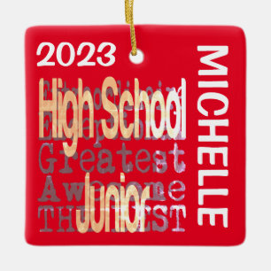 Ornement En Céramique High School Junior Extraordinaire CUSTOM