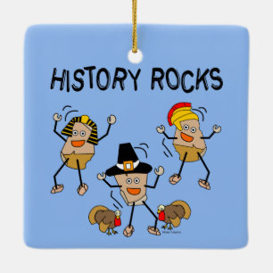 Ornement En Céramique Histoire Rocks