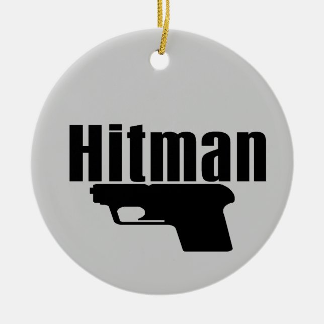 Ornement En Céramique hitman (Devant)