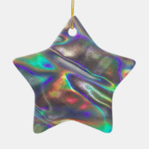 Ornement En Céramique holographique