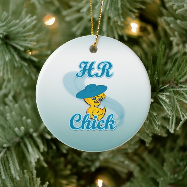 Ornement En Céramique HR Chick #3 (Arbre)