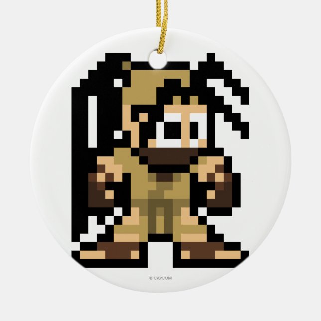 Ornement En Céramique Ibuki à 8 bits (Devant)