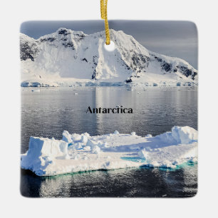 Ornement En Céramique iceberg de l'Antarctique