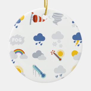 Ornement En Céramique Icônes de temps