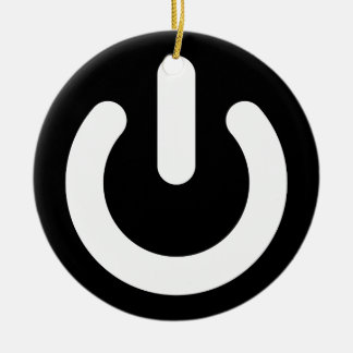 Ornement En Céramique Idéologie de puissance de geek