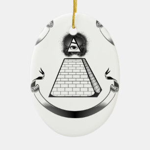Ornement En Céramique illuminati