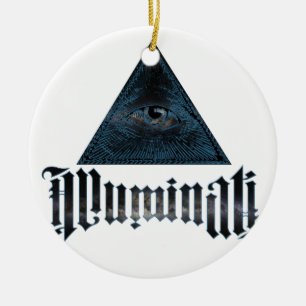 Ornement En Céramique Illuminati