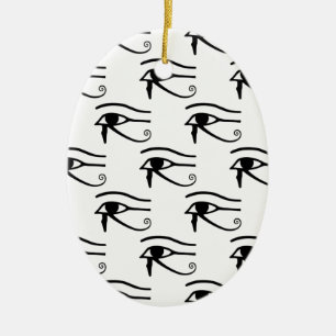Ornement En Céramique Ils Oeil De Horus Motif