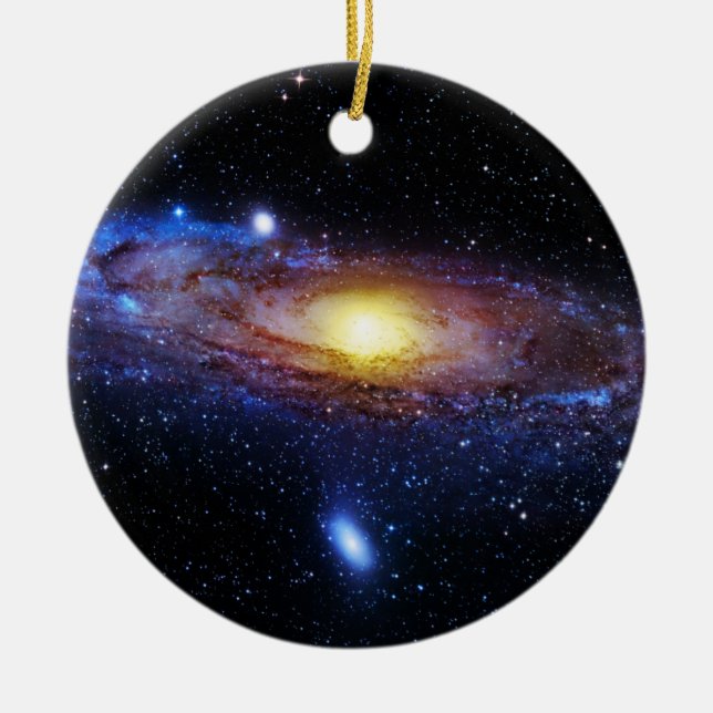 Ornement En Céramique Inconnu de galaxie (Devant)