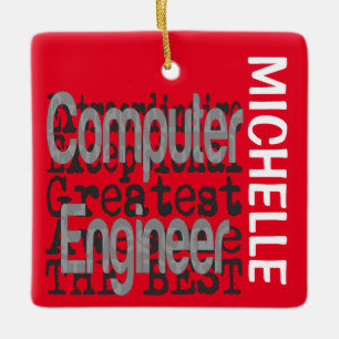 Ornement En Céramique Informaticien Extraordinaire CUSTOM