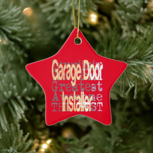 Ornement En Céramique Installateur de porte de garage Extraordinaire