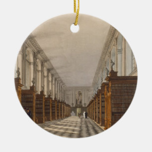 Ornement En Céramique Intérieur de bibliothèque universitaire de