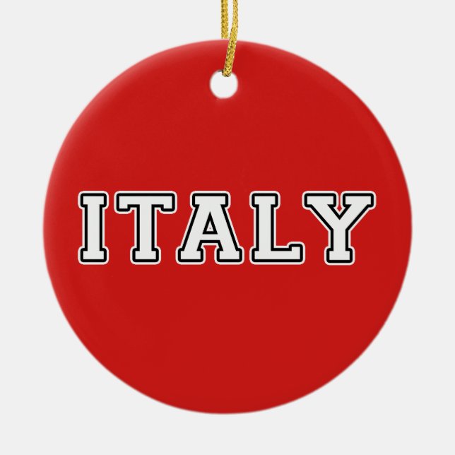 Ornement En Céramique Italie (Devant)