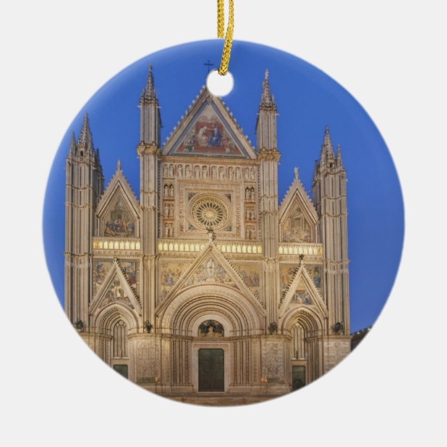 Ornement En Céramique Italie, Ombrie, Orvieto, Cathédrale d'Orvieto (Devant)
