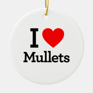 Ornement En Céramique J'aime des mulets
