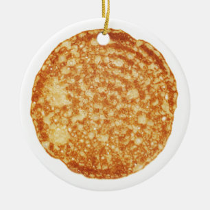 Ornement En Céramique Jour de crêpe heureux !