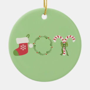 Ornement En Céramique Joy Ornament