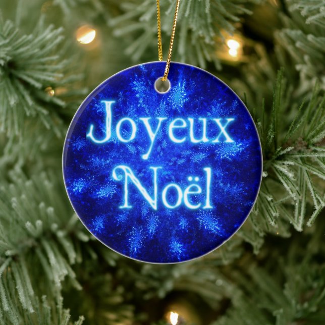 Ornement En Céramique Joyeux Noё l - Snowburst (Arbre)