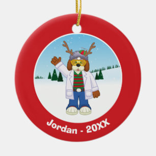 Ornement En Céramique Jr. de Hausenfeffer de "Goober" de Harold J.