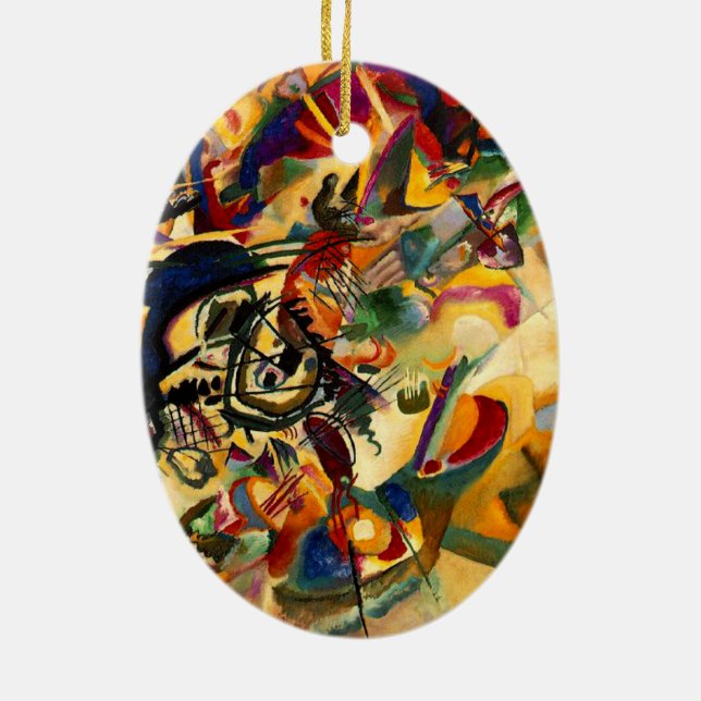 Ornement En Céramique kandinsky - Composition VII (Dos)