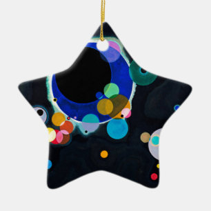 Ornement En Céramique Kandinsky Plusieurs cercles Abstraits