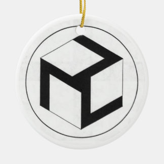 Ornement En Céramique Kanji de Reiki et Antahkarana femelle