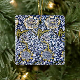 Ornement En Céramique Kennet par William Morris, Art textile vintage