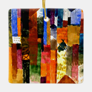 Ornement En Céramique Klee - Avant la ville