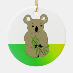 Ornement En Céramique Koala Bear
