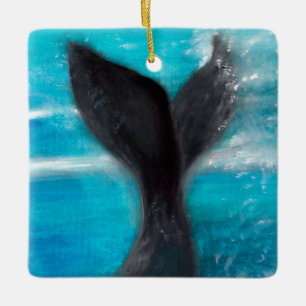 Ornement En Céramique La baleine