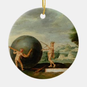 Ornement En Céramique La géométrie