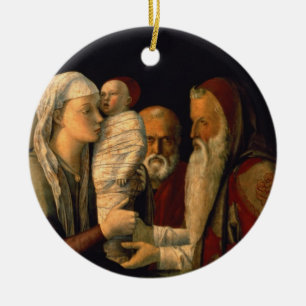 Ornement En Céramique La présentation de Jésus dans le temple