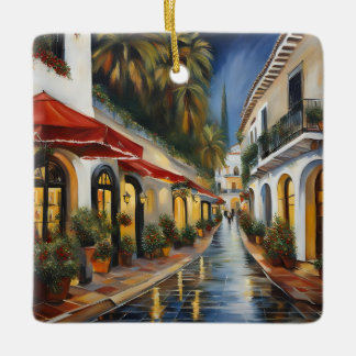 Ornement En Céramique La vieille ville de Marbella