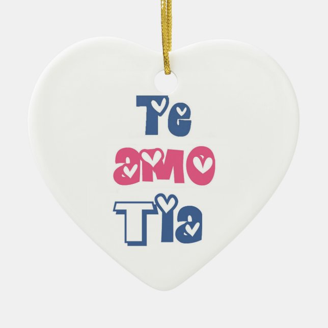 Ornement En Céramique L'Amo Tia (Devant)
