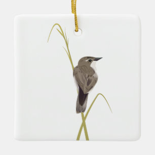Ornement En Céramique Lark Sparrow