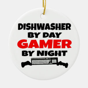 Ornement En Céramique Lave-vaisselle Gamer