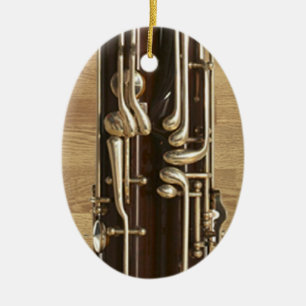 Ornement En Céramique Le basson verrouille le pendentif d'ornement