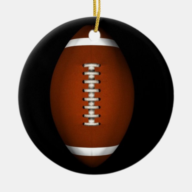 Ornement En Céramique Le football (Devant)