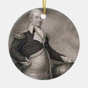 Ornement En Céramique Le Général principal Henry Knox (1750-1806) gravé