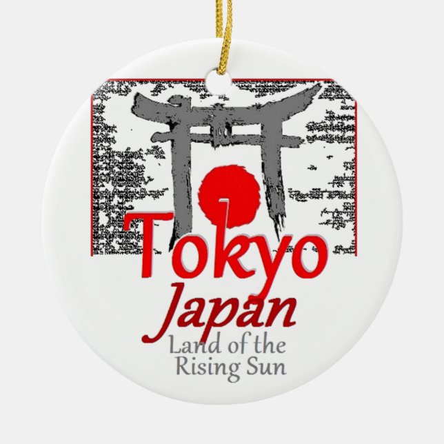 ORNEMENT EN CÉRAMIQUE LE JAPON (Devant)
