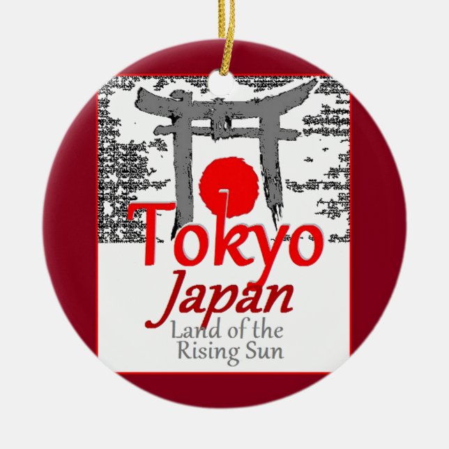 ORNEMENT EN CÉRAMIQUE LE JAPON (Devant)