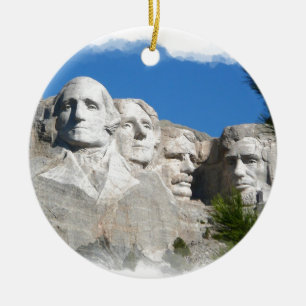 Ornement En Céramique Le mont Rushmore