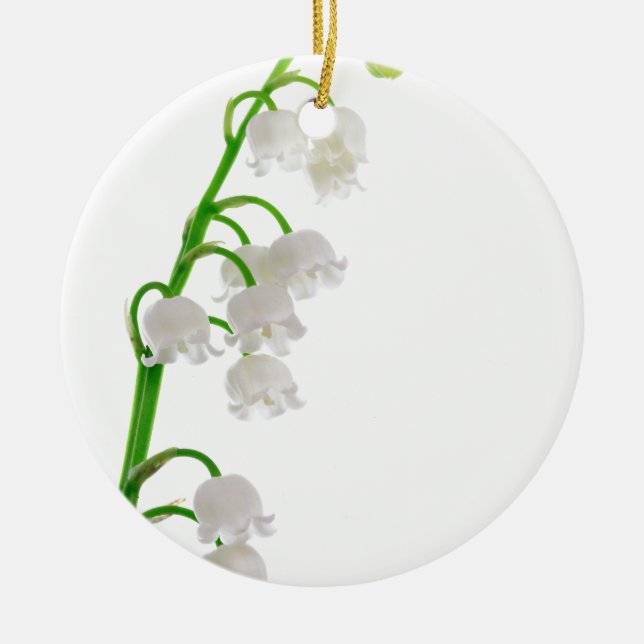 Ornement En Céramique Le muguet (Devant)