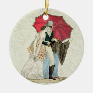 Ornement En Céramique Le parapluie obligeant, plaquent 40 de 'Le Bon