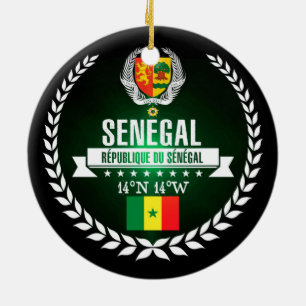 Ornement En Céramique Le Sénégal