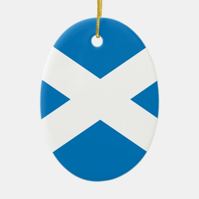 Ornement En Céramique L'Ecosse (Devant)