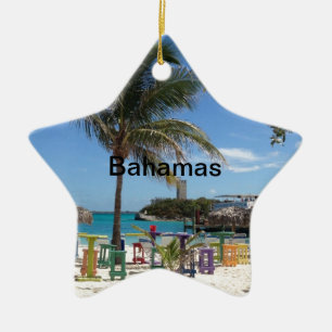 Ornement En Céramique Les Bahamas