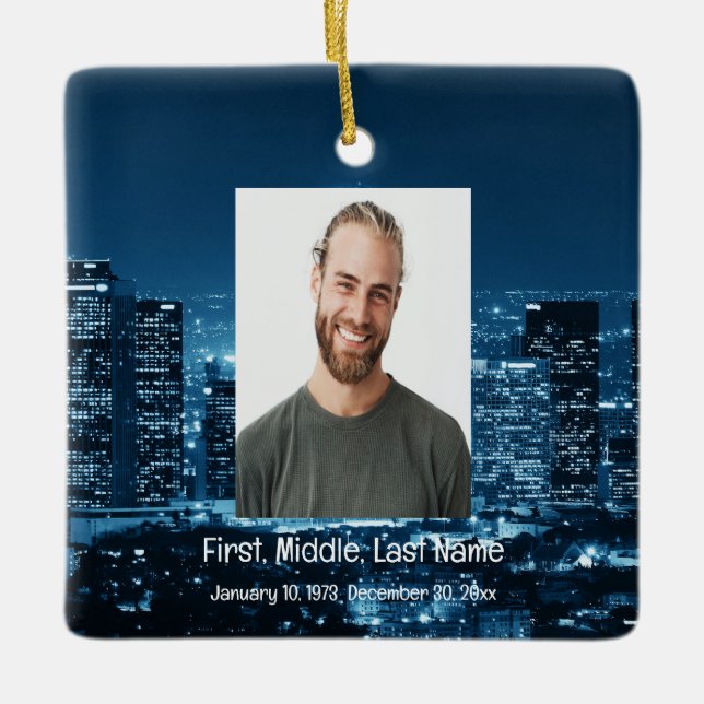 Ornement En Céramique Les Gardiens De Mémorial Sont Partis Mais Pas Oubl (Devant)