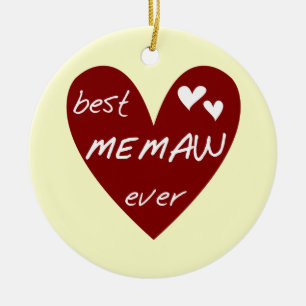 Ornement En Céramique Les meilleurs T-shirts et cadeaux de Memaw de