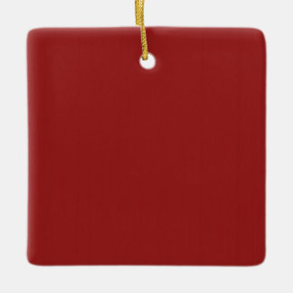 Ornement En Céramique Les nuances vides simples do-it-yourself de rouge